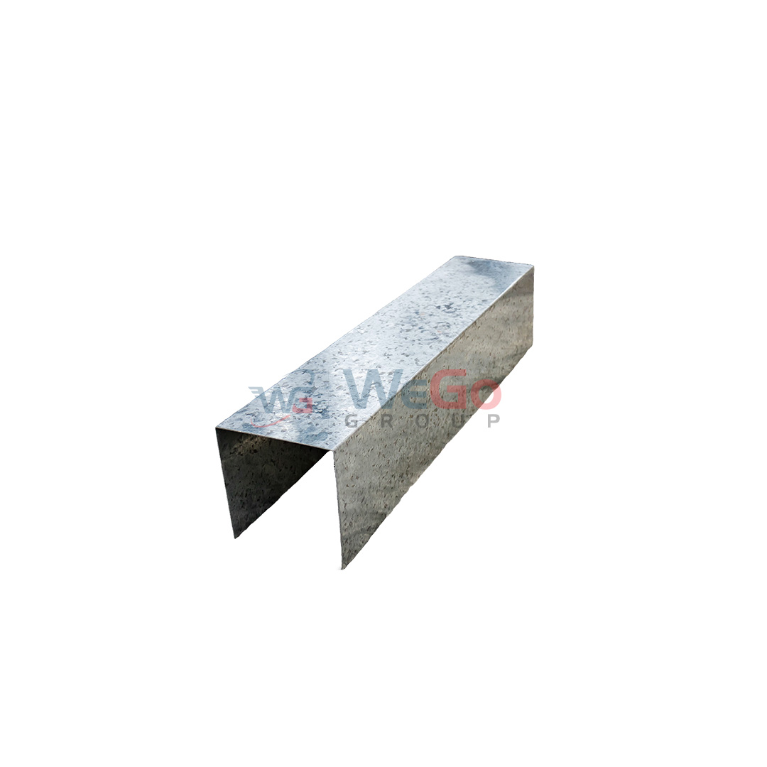 600 Girth U-Gutter - Galvanised Steel